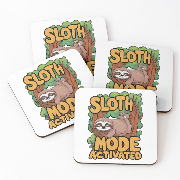 Item preview, Sloth Mode Activated designed and sold by Dazzle-Sizzle.