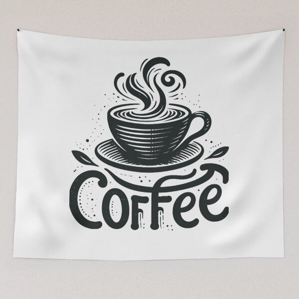 Item preview, Coffee Logo - Stylized Cup And Handwritten Font designed and sold by BennetAuer3.