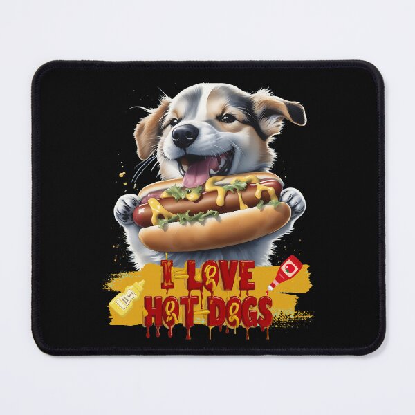 Item preview, Puppy: I Love Hot Dogs designed and sold by Art Intelligence.