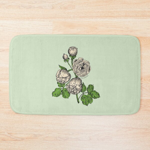 Item preview, Cream Pompon Rose Bloom Very Full 40+ Petals In 3+ Rows designed and sold by Rachael Taylor.