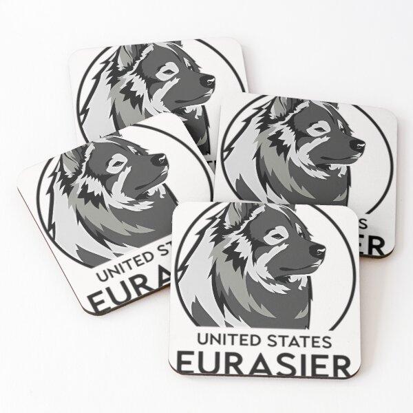 Item preview, Us Eurasier Club Logo Head Color designed and sold by Claudeerle88.