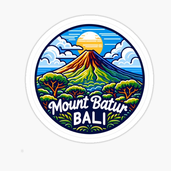 Item preview, Mount Batur Bali Indonesia designed and sold by LoveLabDesign.