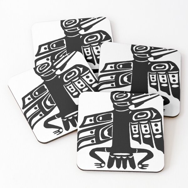 Item preview, Pacific Northwest Coast Indian-Style Raven designed and sold by RayanNino8.