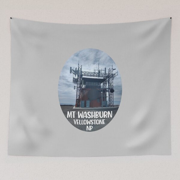Item preview, Mt. Washburn Lookout Tower designed and sold by Lil-Bit-Batty.