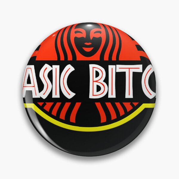 Item preview, Basic Bitch Retro Movie Coffee Logo Parody designed and sold by BennetAuer3.