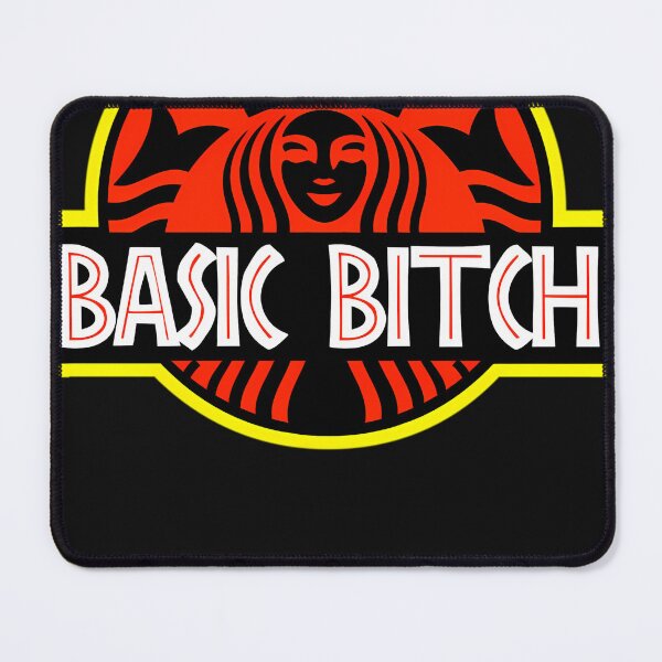 Item preview, Basic Bitch Retro Movie Coffee Logo Parody designed and sold by BennetAuer3.