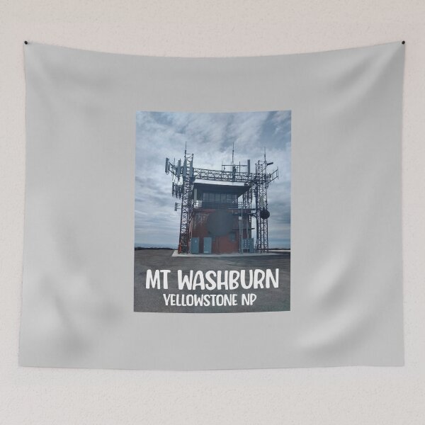 Item preview, Mt. Washburn Lookout Tower designed and sold by Lil-Bit-Batty.