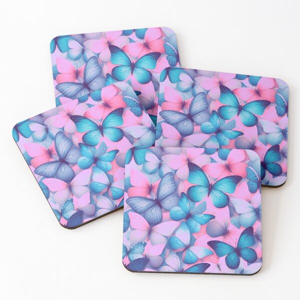 Item preview, Butterfly Pattern in Pink & Blue designed and sold by MysticForest18.