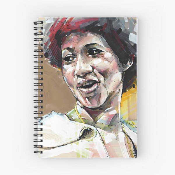 Aperçu de l'œuvre Peinture d'Aretha Franklin créée et vendue par Helenedemers.