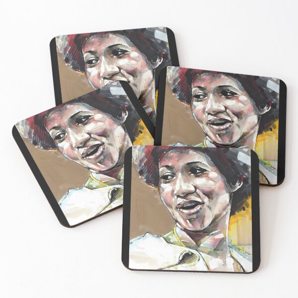 Item preview, Aretha Franklin Painting designed and sold by Helenedemers.