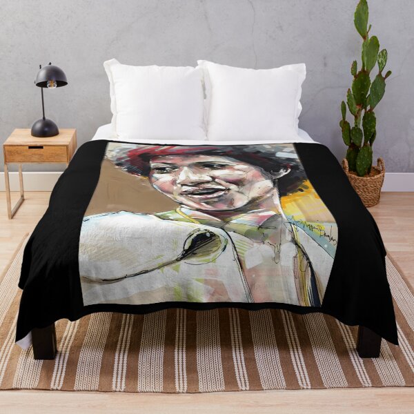Item preview, Aretha Franklin Painting designed and sold by Helenedemers.