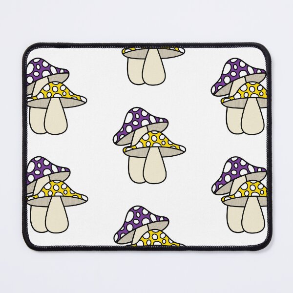Item preview, Intersex Pride Mushroom  designed and sold by The-Floral-One.