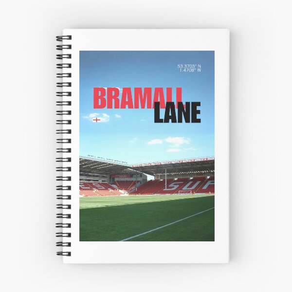 Aperçu de l'œuvre Bramall Lane Sheffield United SUFC Blades Stadium Affiche Esthétique créée et vendue par TequiloFootball.