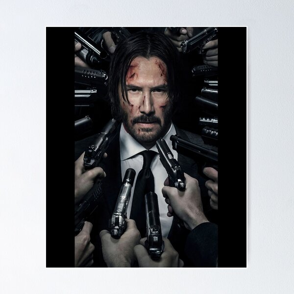 Artikel-Vorschau von John Wick Keanu Reeves Waffen, designt und verkauft von gomezaugustus.