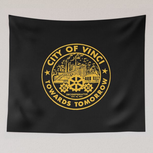 Item preview, True Detective - City Of Vinci Logo Or designed and sold by WilliamLesch.