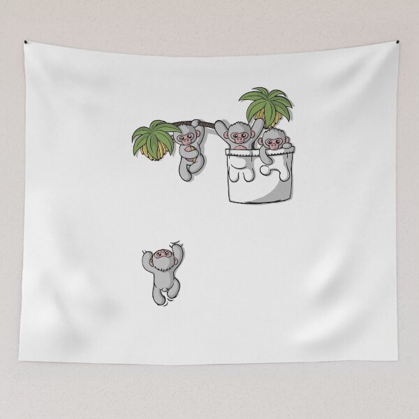 Item preview, Cute Pocket Monkeys  designed and sold by Beka Designs.