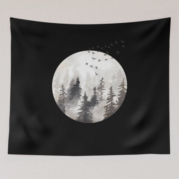 Item preview, Into The Forest I Go - Spirituality Boho Nature Lover Calm Outdoors Hiking designed and sold by SinaGebhardt6.