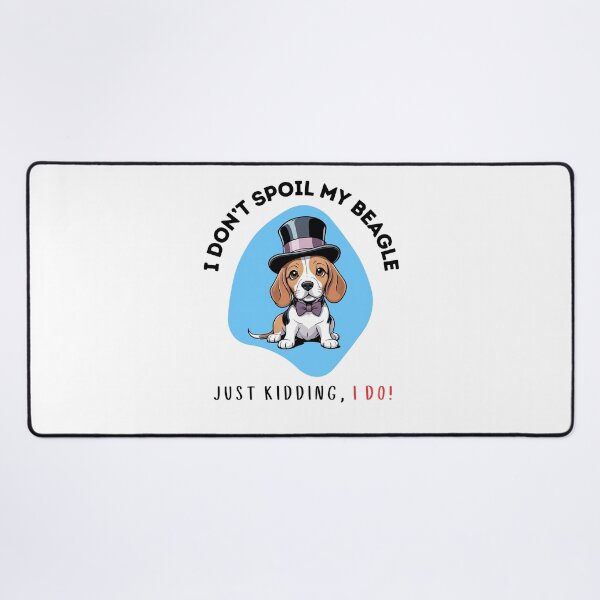 Item preview, Cute beagle in a felt hat and bowtie designed and sold by PetPeeveDesigns.