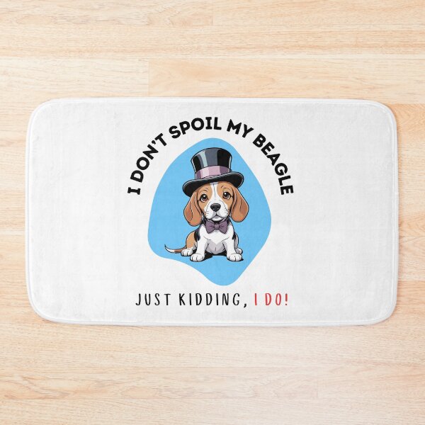 Item preview, Cute beagle in a felt hat and bowtie designed and sold by PetPeeveDesigns.