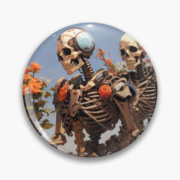 Item preview, Romantic Skeleton Couple from the Future designed and sold by Astralia.