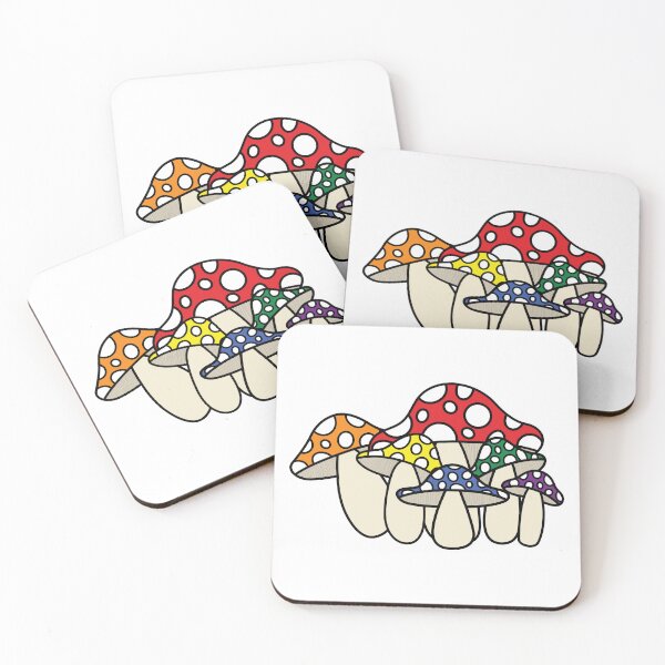 Item preview, Gay Pride Mushroom  designed and sold by The-Floral-One.