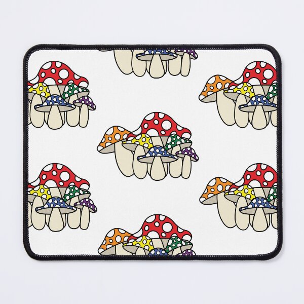 Item preview, Gay Pride Mushroom designed and sold by The-Floral-One.