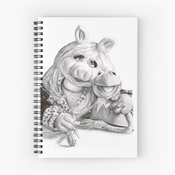 Item preview, Kermit and Miss Piggy - Ballpoint Pen designed and sold by Krystle Hickman Art.