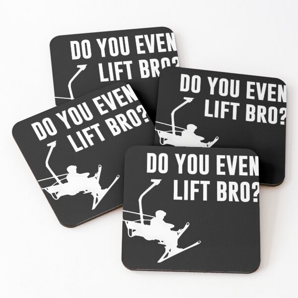 Item preview,  Bro Do You Even Ski Lift designed and sold by MarkoPohtamo.