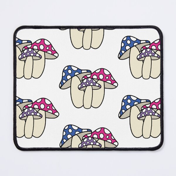 Item preview, Bisexual Pride Mushroom designed and sold by The-Floral-One.