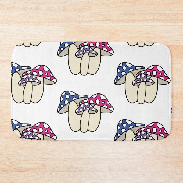 Item preview, Bisexual Pride Mushroom designed and sold by The-Floral-One.