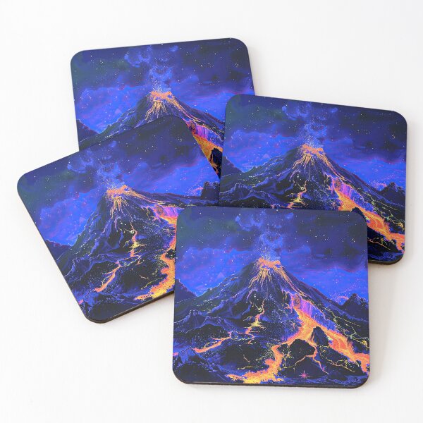 Item preview, Blacklight Volcano designed and sold by Felipe Hora.