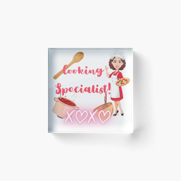 Item preview, Cooking Specialist, Fun Chef, Favorite Cook Prints designed and sold by DLOstudios.