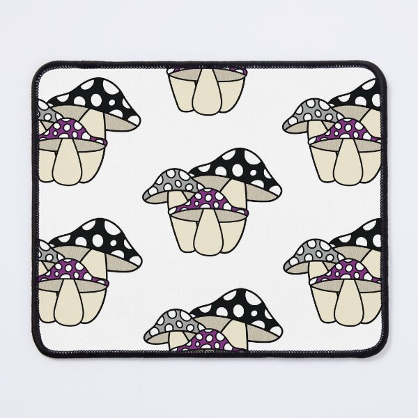 Item preview, Asexual Pride Mushroom designed and sold by The-Floral-One.