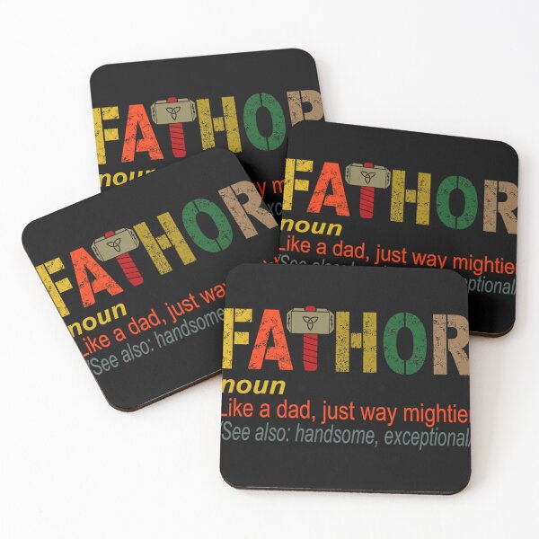 Item preview, Fa-Thor Like Dad Just Way Mightier Hero designed and sold by KentonStre.