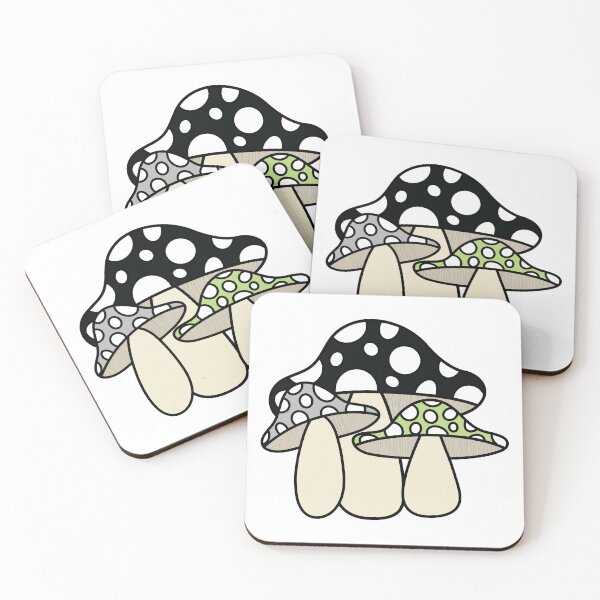 Item preview, Agender Pride Mushroom designed and sold by The-Floral-One.