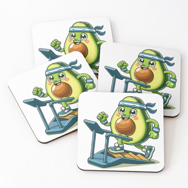 Item preview, Avocado working out to earn that cheat meal designed and sold by Bauerthreads.