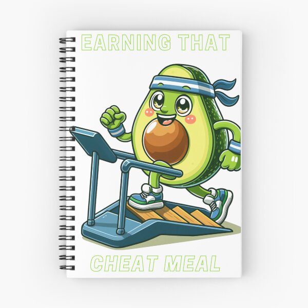 Item preview, Avocado working out to earn that cheat meal designed and sold by Bauerthreads.