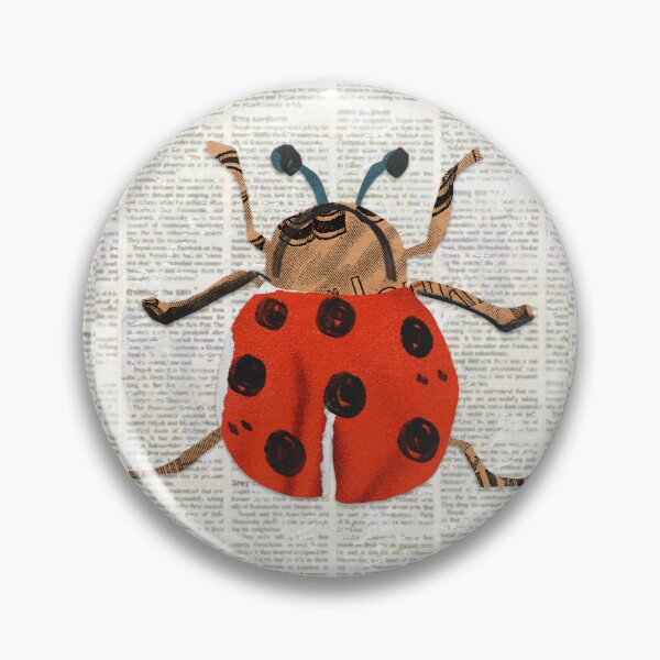 Item preview, Ladybug t-shirts, nature t-shirts, cute wildlife t-shirts, vintage style t-shirts. ,newspaper designed and sold by BeYourself1993.
