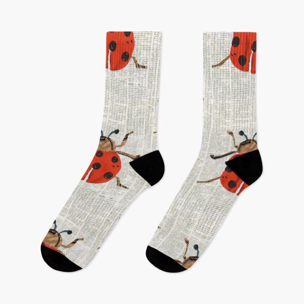 Item preview, Ladybug t-shirts, nature t-shirts, cute wildlife t-shirts, vintage style t-shirts. ,newspaper designed and sold by BeYourself1993.