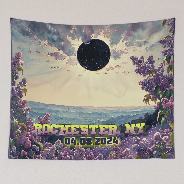 Item preview, Eclipse over Rochester, NY designed and sold by sylviatx.