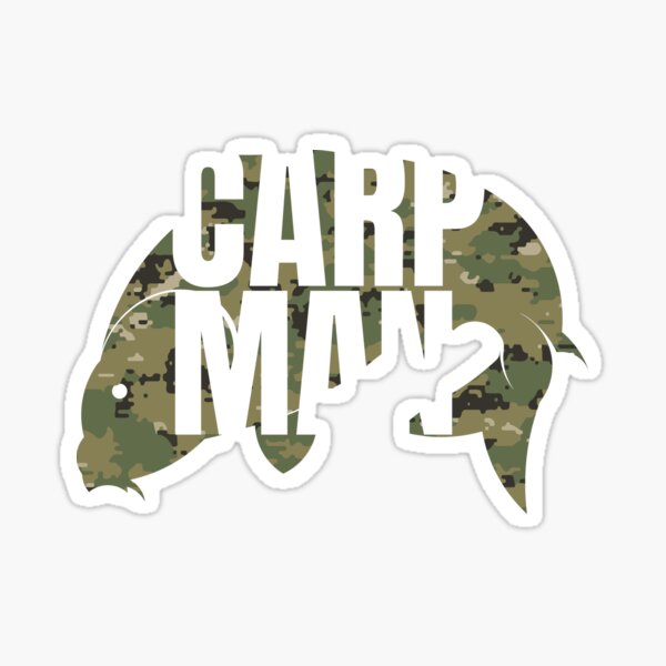 Item preview, Carp Fishing - Carp MAN Camo designed and sold by AngeLine1419.
