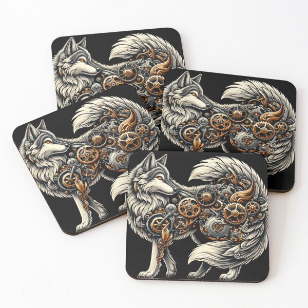Item preview, Ingenious Whimsy: The Steampunk Wolf's designed and sold by NightshadeWolfs.