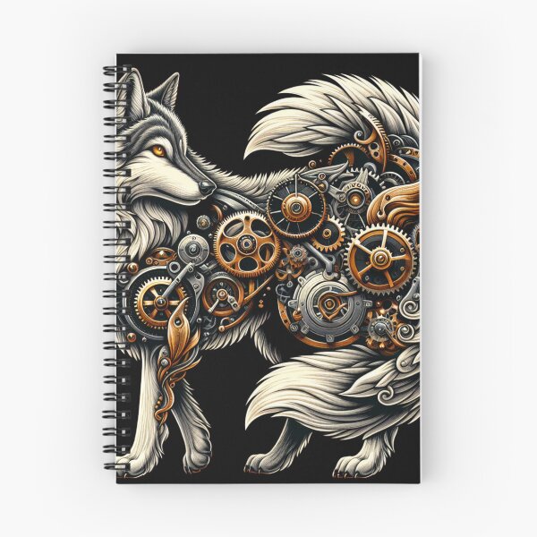 Item preview, Ingenious Whimsy: The Steampunk Wolf's designed and sold by NightshadeWolfs.