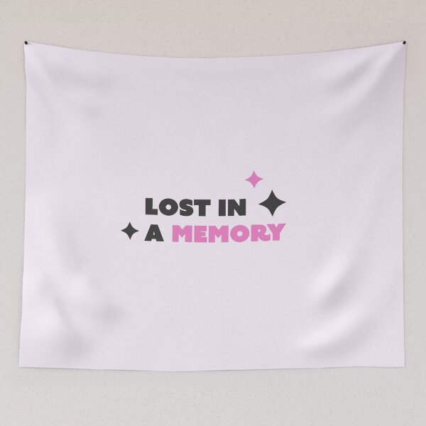 Item preview, Lost in a Memory in pink designed and sold by ArtistryArcade.