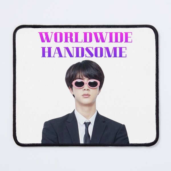 Item preview, Worldwide Handsome Jin BTS  designed and sold by Darkpikachuuu.