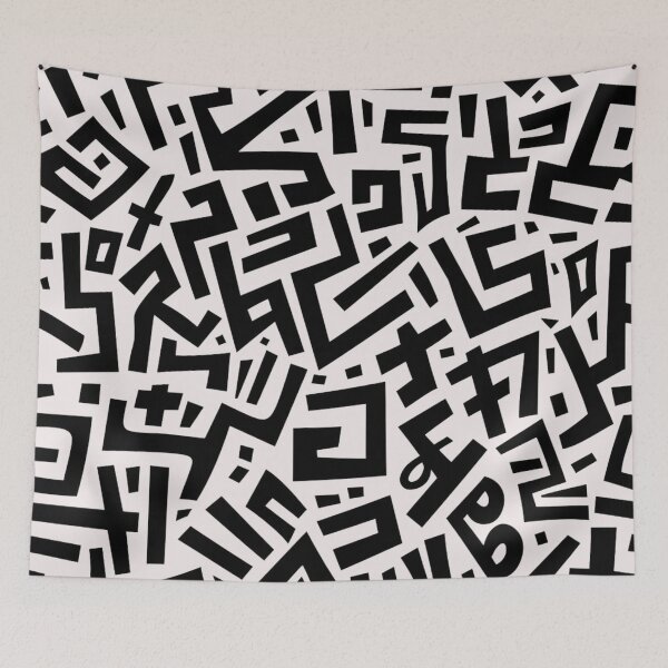 Item preview, Unraveling the Secrets of Abstract Glyphs designed and sold by Ace Apparel Attire.