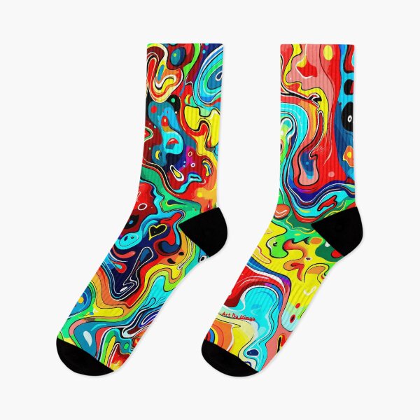 Artikelvorschau, Kunst von Minga Trippie Abstraktes farbenfrohes Design entworfen und verkauft von Artbyminga.