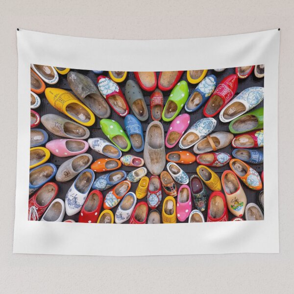 Item preview, Traditional Dutch clogs, wooden shoes. designed and sold by snehit.