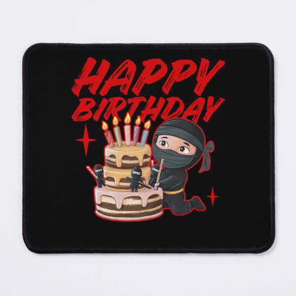 Item preview, Happy birthday ninja designed and sold by Micjr.