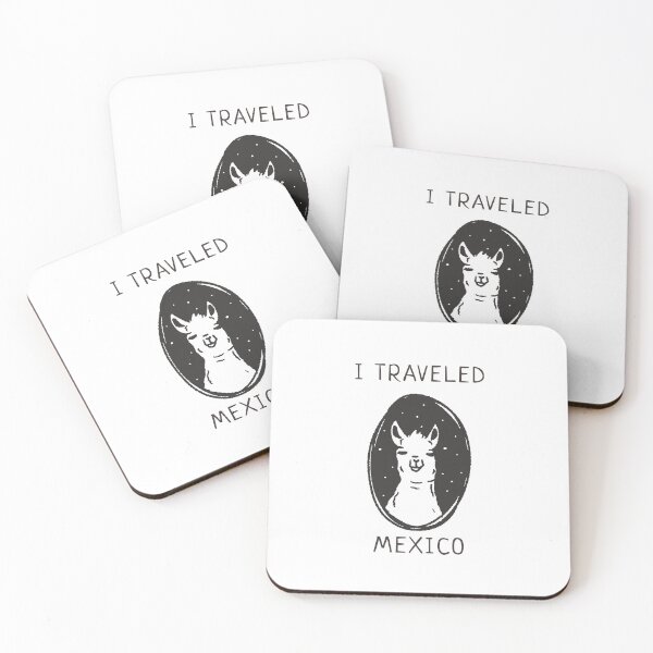 Item preview, I Traveled Mexico / Funny Llama designed and sold by NostalgicLatin.